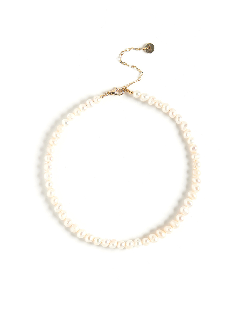 Чокер "Round" из жемчуга Gold