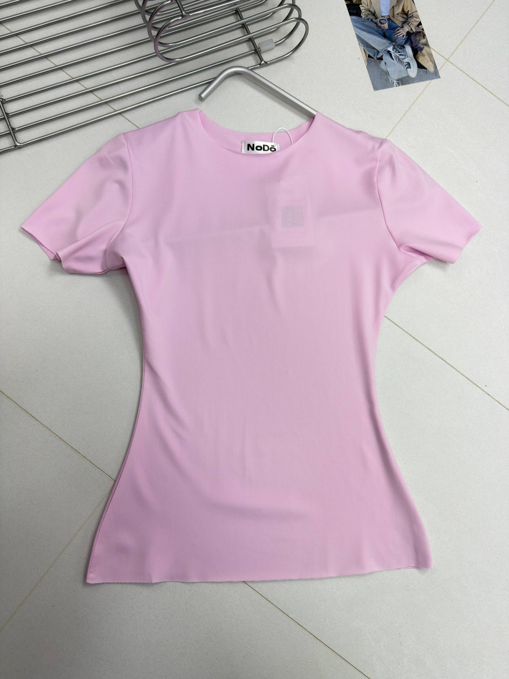 Футболка женская арт. 016 цвет "розовый"