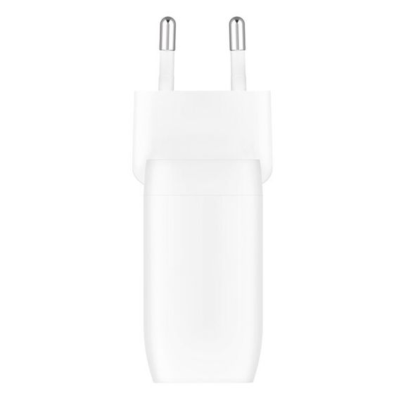 Сетевое зарядное устройство Belkin BoostCharge Pro Dual Usb-C with PPS 60W White (WCB010vfWH)