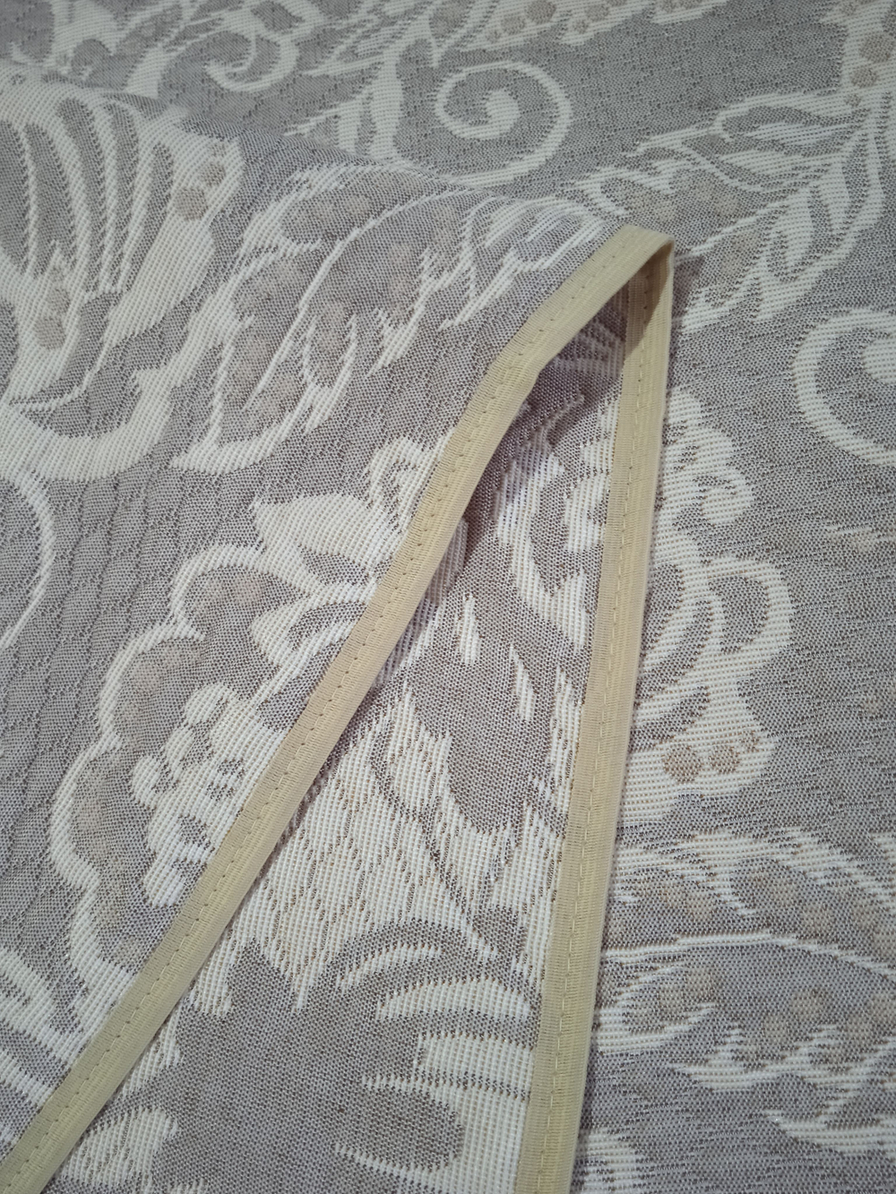 Покрывало жаккардовое двухстороннее Нежность 17-18 беж,серый 1,5 (150х200)