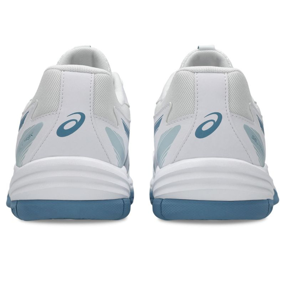 Мужские кроссовки для бадминтона/сквоша Asics Gel-Task 4 - white/saba blue