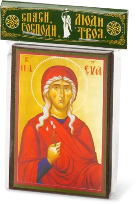 Икона "Ева Праматерь" 6х9 на МДФ-6