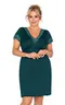Mariza plus nightdress Green