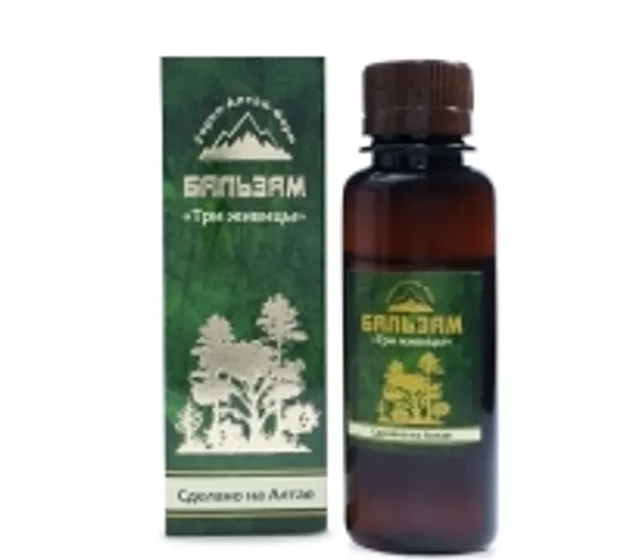 Бальзам Три Живицы "Алтайский кедр", 100 мл