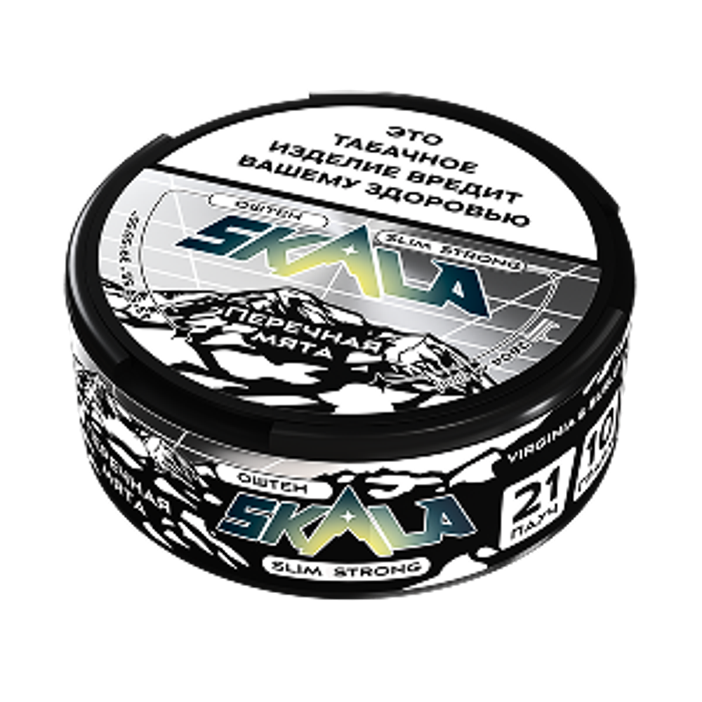 Skala Slim Strong 10гр. Жевательный табак с ароматом Перечная мята (М)