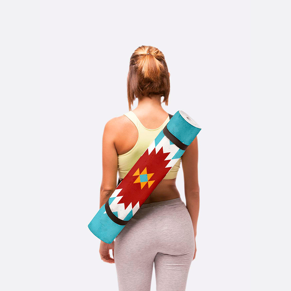 Коврик для йоги navajo, 60,5х173 см