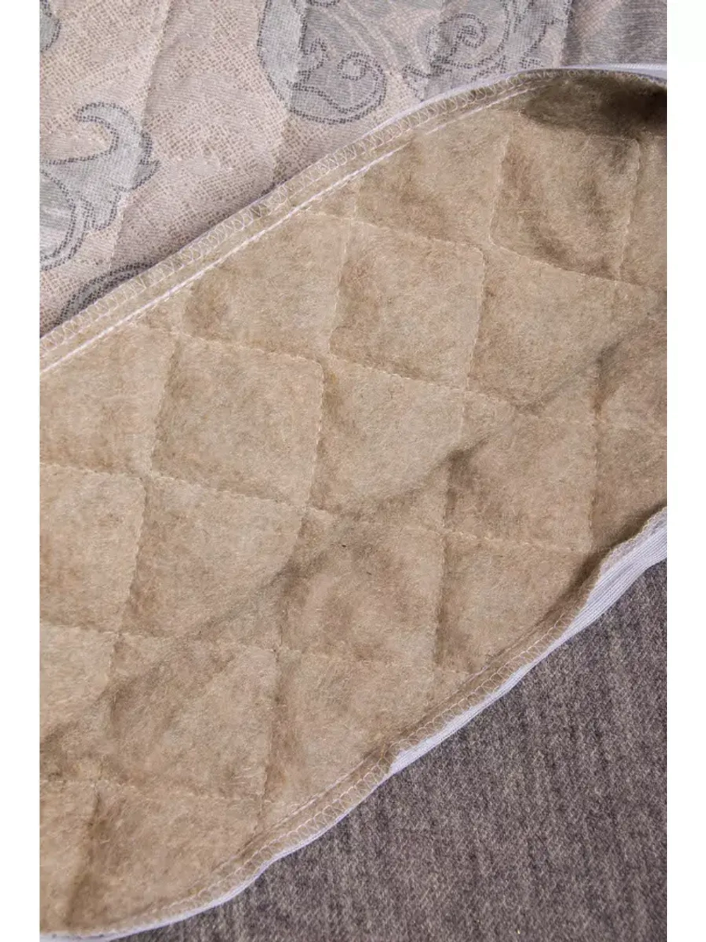 Наволочка (чехол на подушку) лен 50х70 стеганная