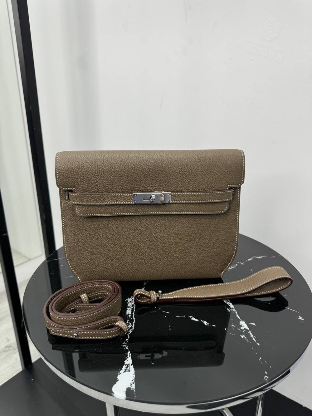 Сумка через плечо Hermes Kelly Depeches 25
