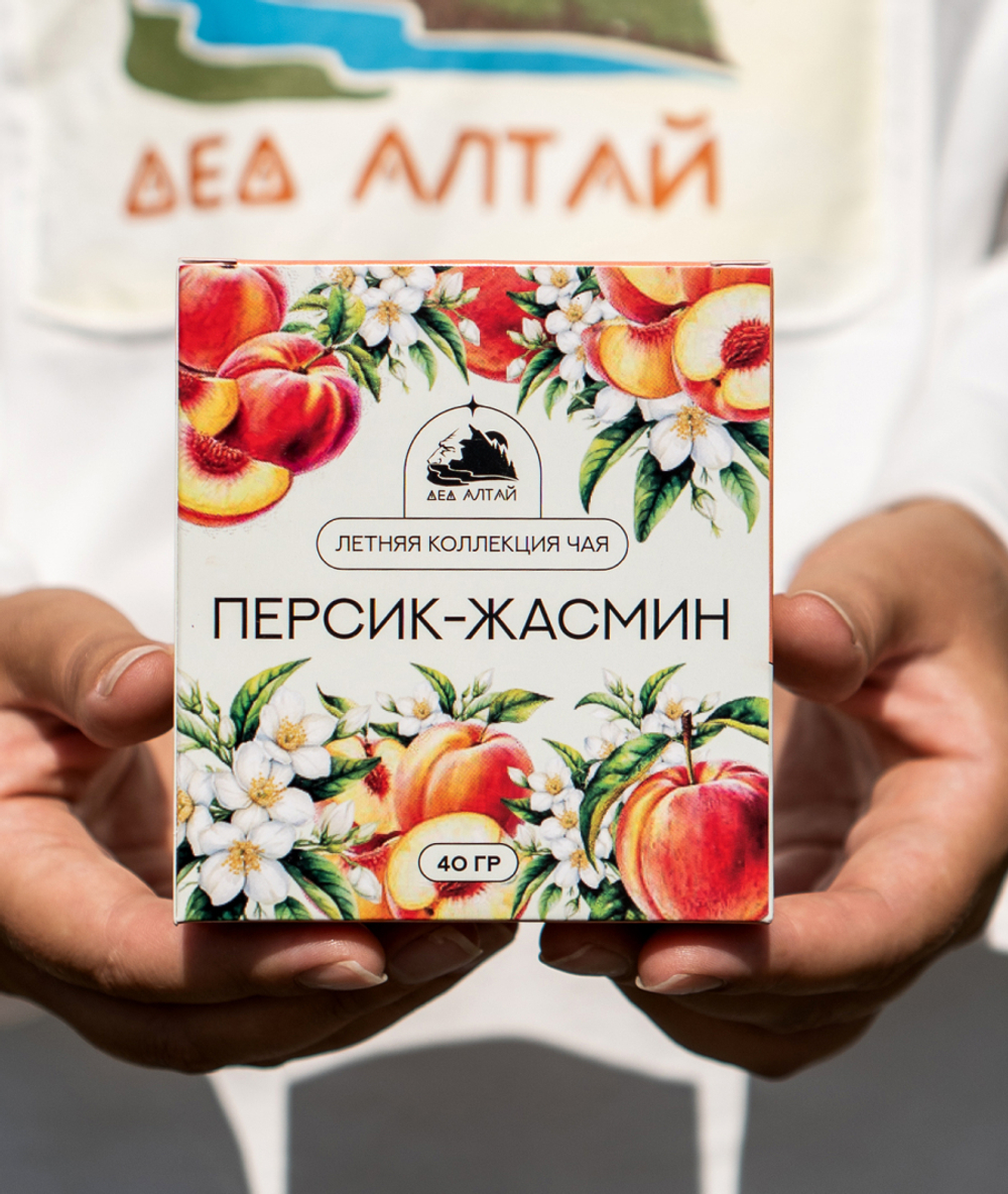 ЛЕТНЯЯ СЕРИЯ Чай Персик-Жасмин (40гр)