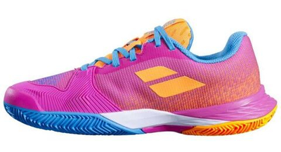 детские Кроссовки теннисные Babolat Jet Match 3 Clay Junior - hot pink
