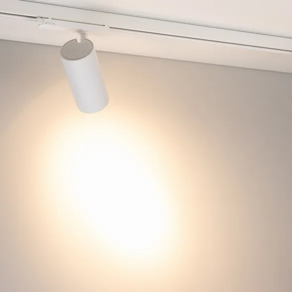 Светильник LGD-GERA-4TR-R74-20W Warm3000 (WH, 15 deg, 230V) (Arlight, IP20 Металл, 5 лет) 055170