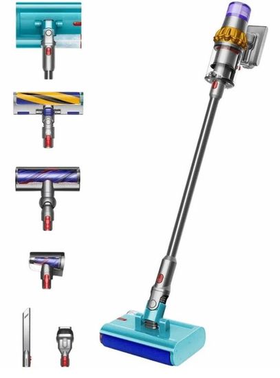 Беспроводной вертикальный пылесос Dyson V15s Detect Submarine (SV47) (Yellow/Nickel) EU