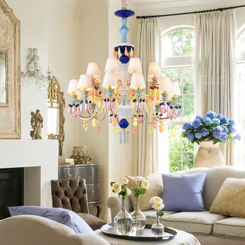 Люстра Cloyd LOTTIE-A C20 / Ø92 см- цветная керамика (арт.11214)