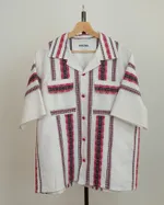 Рубашка Soeurs с Карманами на Клапанах белая