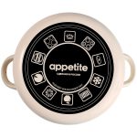 Кастрюля сталь, эмал, 2 л, крышка сталь, Appetite, Vostok, 1RD161M