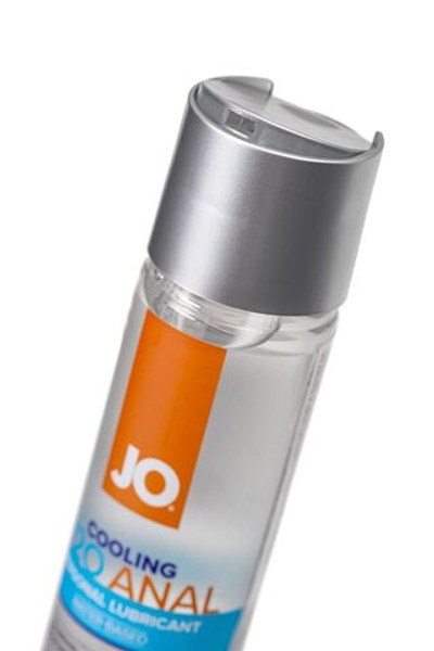 Анальный охлаждающий и обезболивающий лубрикант на водной основе JO Anal H2O COOLING - 120 мл.