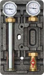 Насосная группа быстрого монтажа с прямым контуром 1″ в теплоизоляции (без насоса)