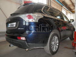 Фаркоп оцинкованный Galia M126A для Mitsubishi Outlander 2012-(паспорт и сертификат в комплекте)(без электрики)