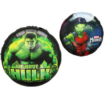 Фольгированный шар «Халк» двусторонний, 46 см