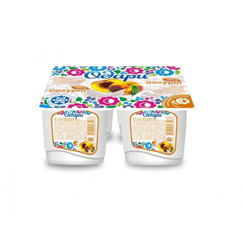 Йогурт Одари Персик 100 гр