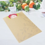 Салфетка на стол 30*45см плетеная, Вьюнок золотая