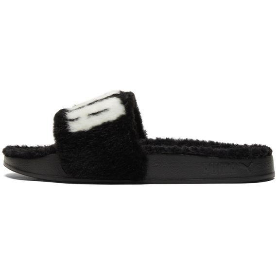 Puma Leadcat 2.0 Fuzz Slide 'Black White'
