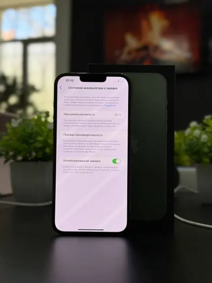 Б/У Телефон Apple iPhone 13 Pro Max 256Gb Green 86% (C9FK26PVXQ)