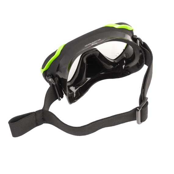 Маска Scorpena Miami Junior черно-зеленая