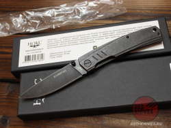 Складной нож Городской универсальный НОКС "Капитан", сталь AUS-8 333-580006 c клинком из стали AUS-8, рукоять Stainless Steel