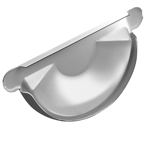 Заглушка желоба 125мм 9003