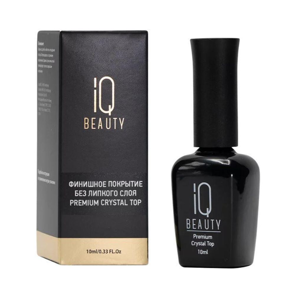 IQ Beauty Финишное покрытие без л/с Premium crystal top, 12,5 мл