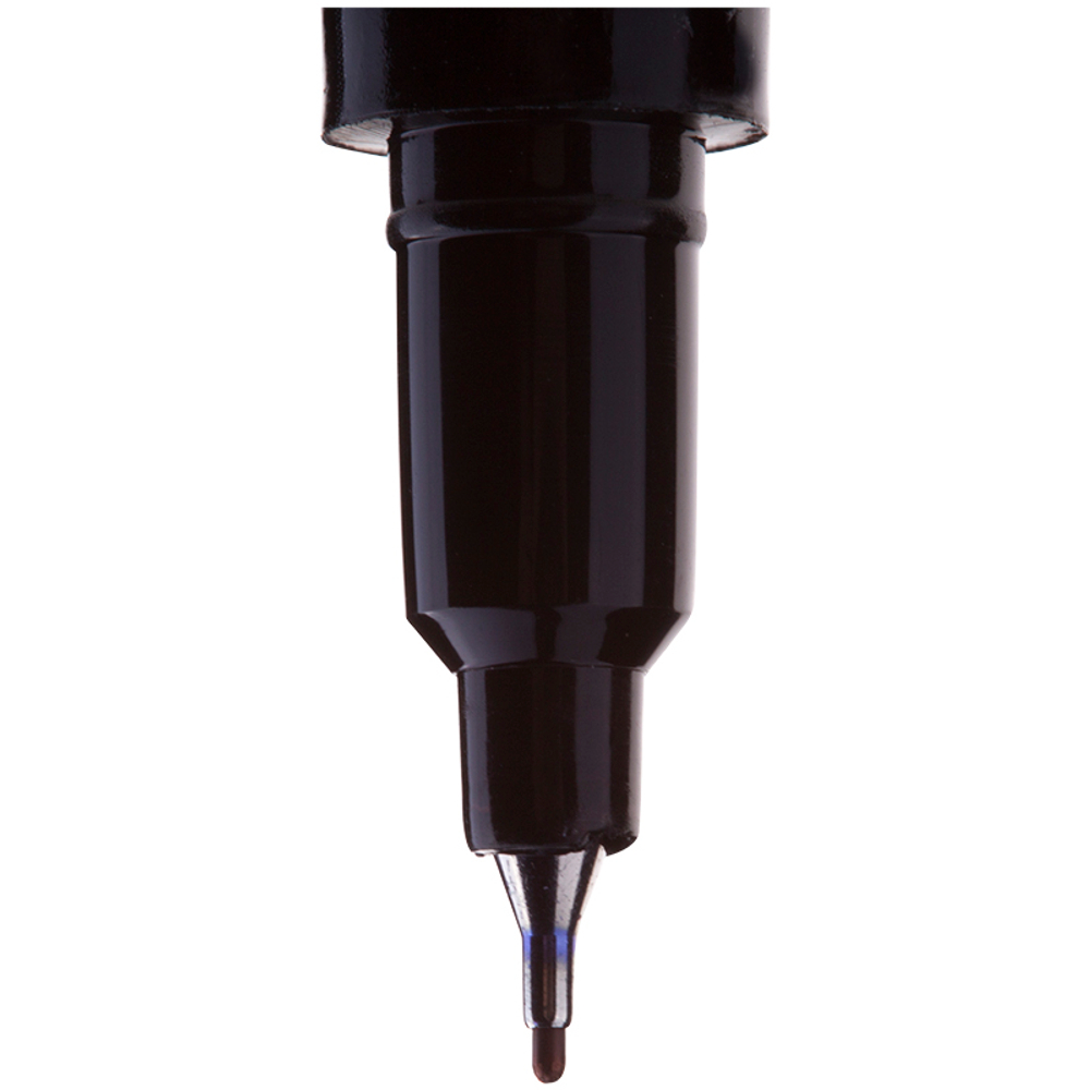 Маркер перманентный двухсторонний Berlingo "Multiline PE55" черный, пулевидный, 0,5/1мм