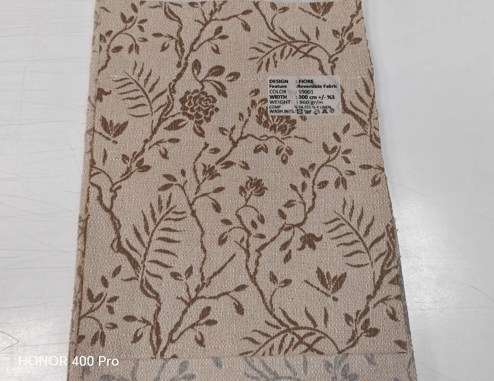 Портьерная ткань Adeko арт. Fiore (высота 305 см, Турция)