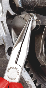 Длинногубцы чернёные KNIPEX 160 мм 2502160SB
