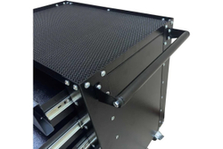 Инструментальная тележка GWT-G5, 5 ящиков, колеса с тормозом, серая, Great Wolf