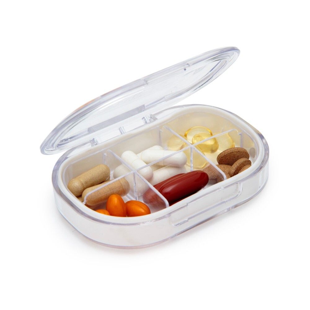 WellMe Таблетница прозрачная