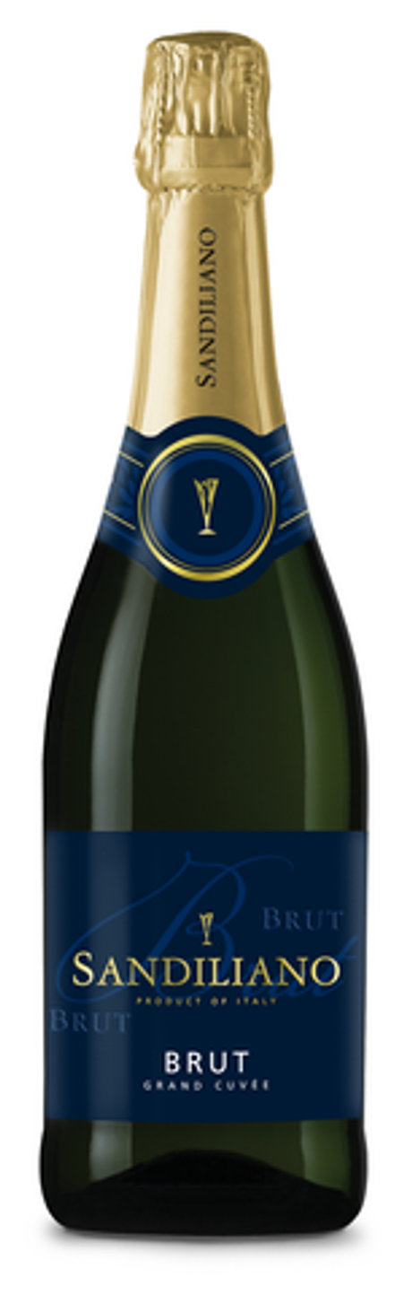Вино игристое Сандильяно Гранд Кюве брют бел. 0,75 11% Валса Нуова Италия