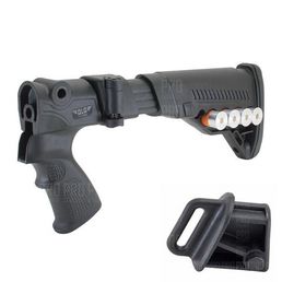 Складной приклад на МР-155, -135, DLG Tactical