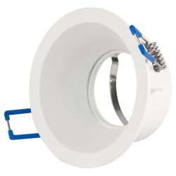 Светильник встраиваемый декоративный ЭРА KL126 WH Set 5 под лампу MR16 GU5.3 круглый белый набор 5 шт | Декоративные встраиваемые светильники