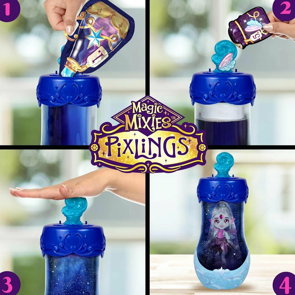 Кукла MAGIC MIXIES Pixlings Galaxy Hair (FLYT) кукла + питомец 14999