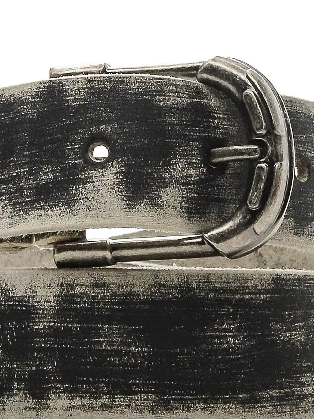 Ремень из натуральной кожи с пряжкой, подарочный