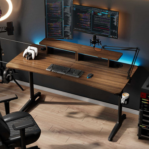 Стол для компьютера EUREKA GIP 60, Walnut (ERK-I60P-WN)