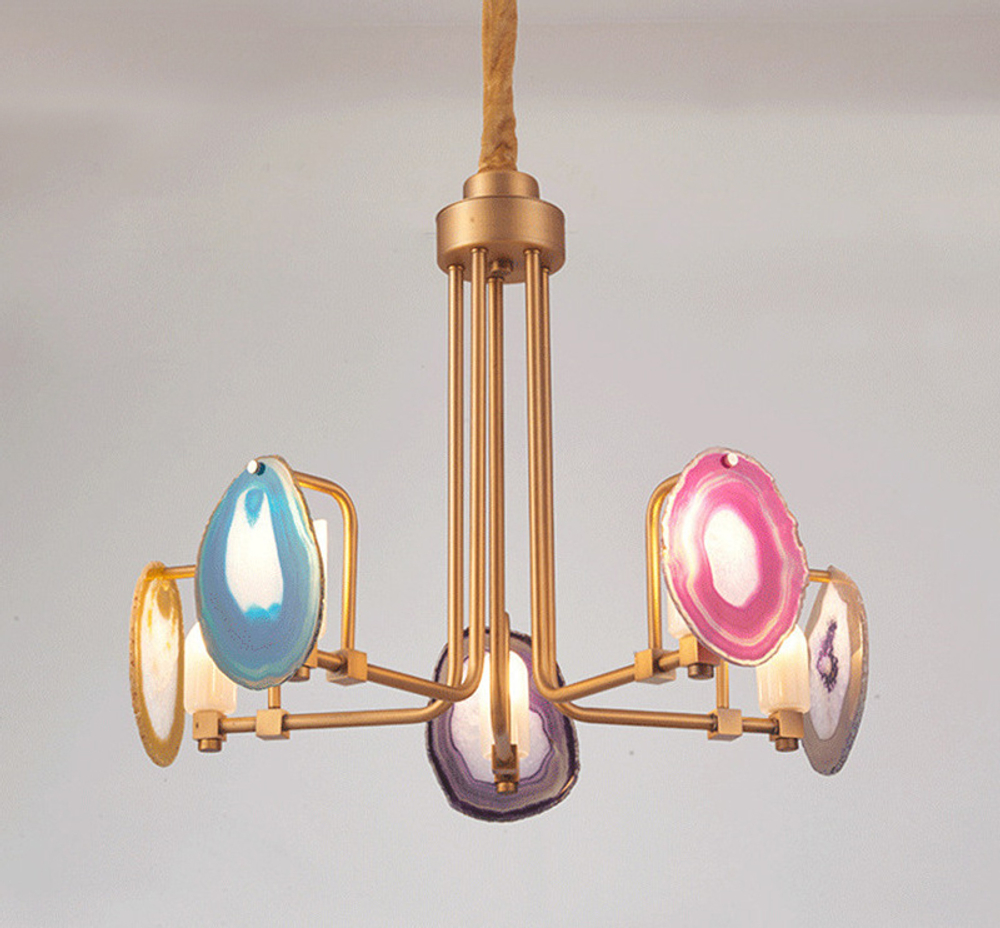 Pendant design lamp Branquinho by Eichholtz (5 lampshades)