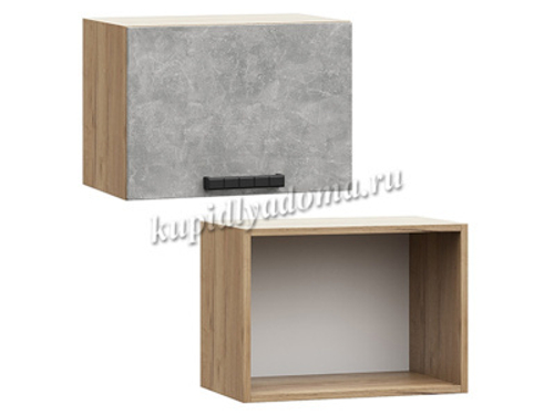 Дина ШВ 400 фасад шимо темный/копус белый