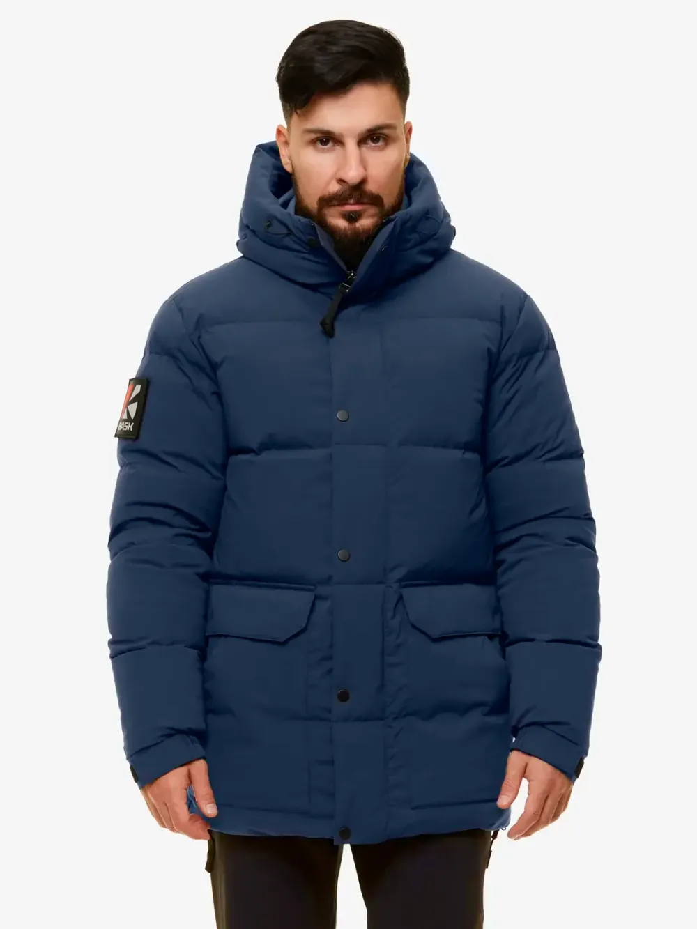 Куртка мужская пуховая BASK ANGIR синий