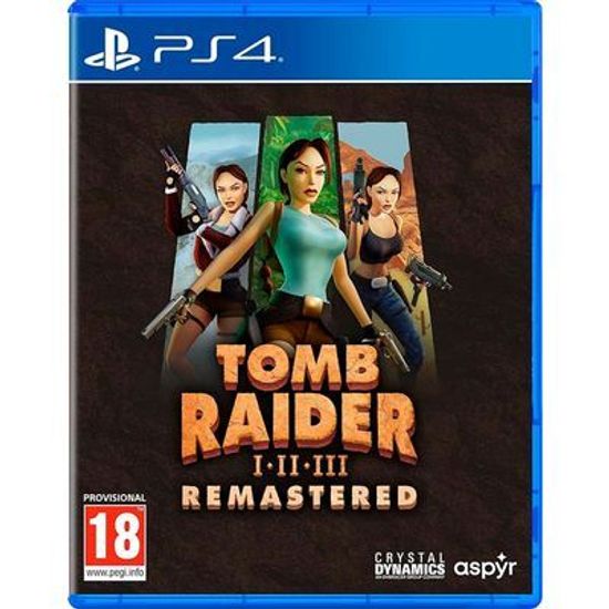 PS4 Tomb Raider 1-2-3 (I-II-III) Remastered Б/У CUSA-43774 (Полностью на русском языке)