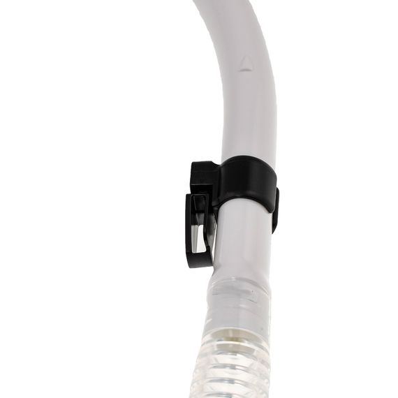 Трубка Marlin Dry Lux White/Trans