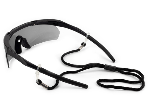 Очки стрелковые ShotTime Lynx, защитные, чёрные, комплект с 3 линзами