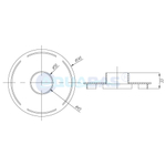 СК.01.0 Насадка к скиммеру для подключения пылесоса