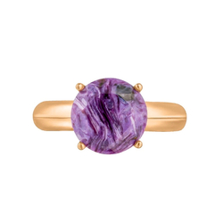 Moonka Cartoon Ring с чароитом